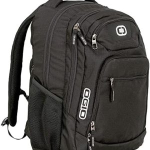 OGIO 411069.03 Black/Silver Excelsior Carry-On Commuter Backpack